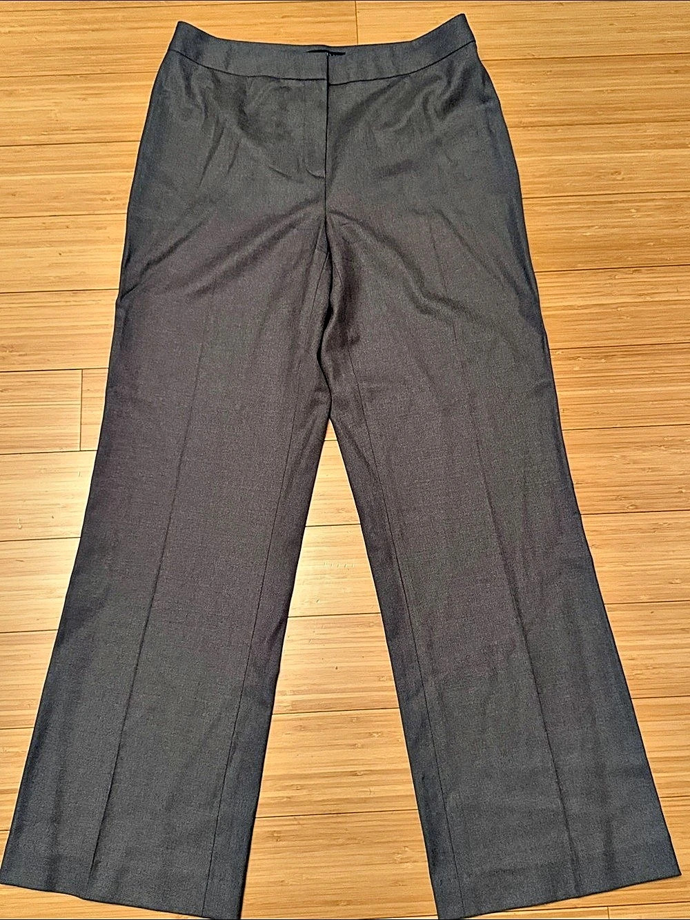 Lafayette 148 New York Wide Leg Pants in Gray Size 4 Like New
